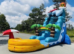 18FT BEACH WAVE WATERSLIDE (WET ONLY)