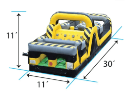 Venom20Dimensions 1739656223 30' VENOM OBSTACLE COURSE (DRY ONLY)